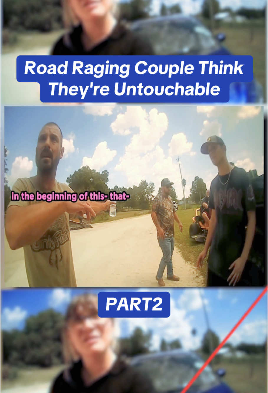Road Raging Couple Think They're Untouchable - PART2 #cops #police #policeofficer #foryou #foryoupage #bodycam #viral #viralvideo #trending
