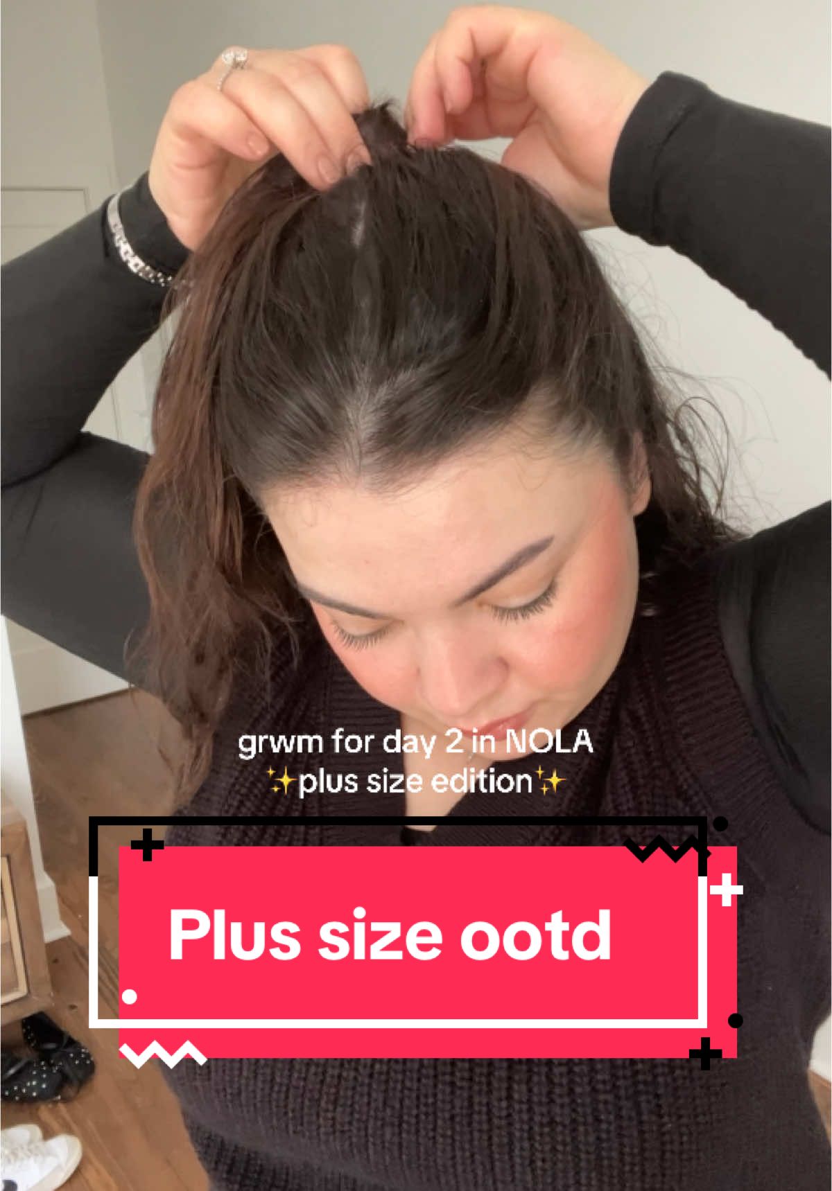 good morning ✨  #OOTD #grwm #nola #day2 #plussize 