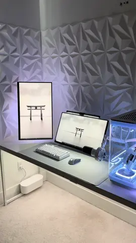 New ram and gpu stand #jaggertech #fyp #setup #viral #trending #allwhite #gpu #gaming #dream #foryoupage #techtok #built #roomsetup #room #pc 