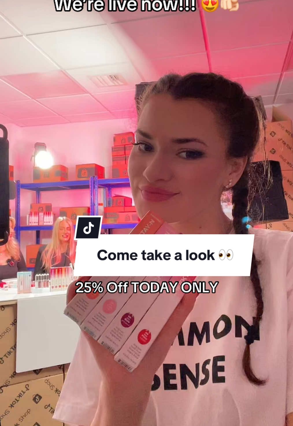 We are now LIVE 💘 Come and join us and get to know all about our NEW CHEEK STAY-N🥰 #sacheubeauty #makeup #newlaunch #cheekstain #Inverted 