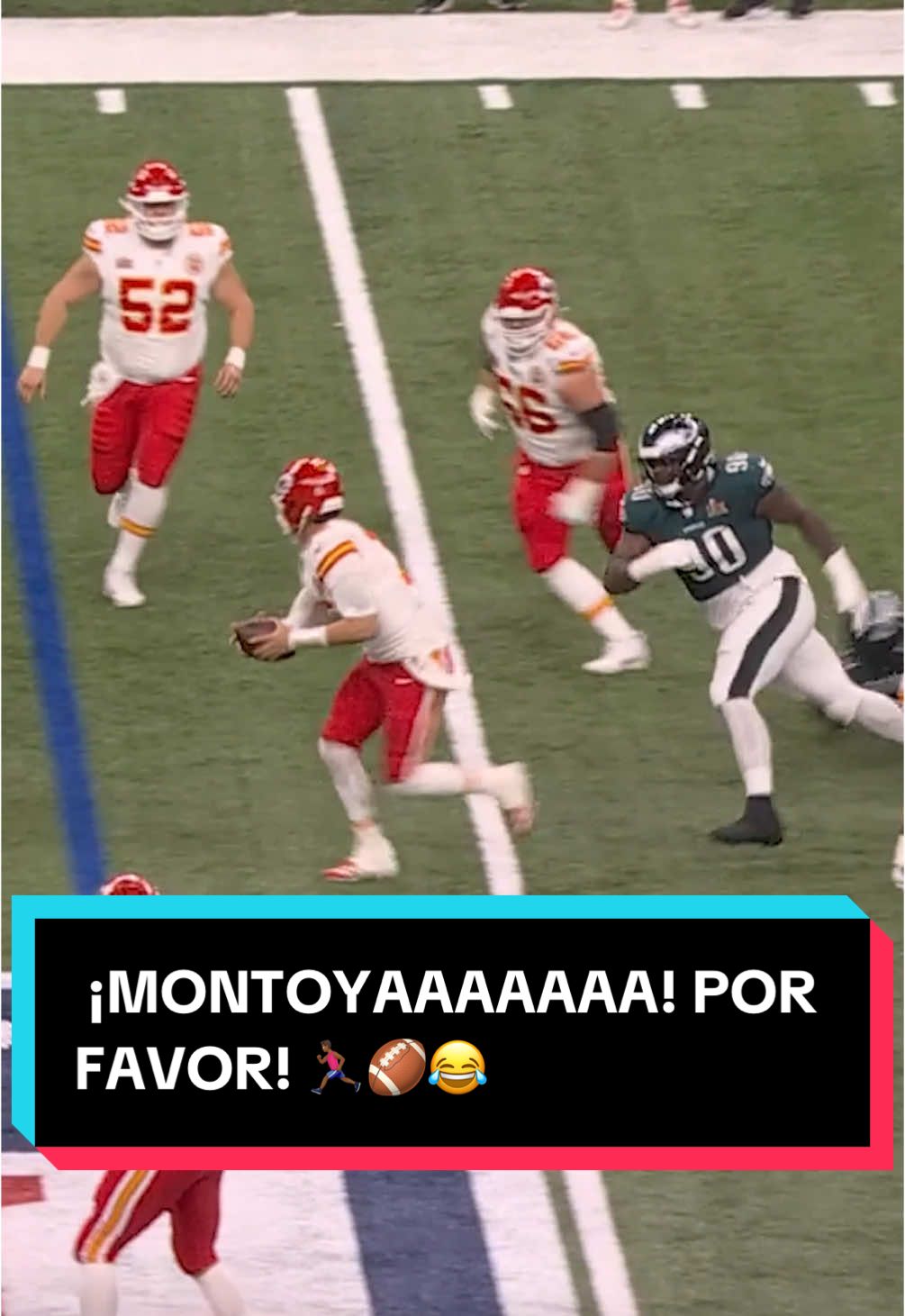 ¡MONTOYAAAAAAA! POR FAVOR! 🏃🏾‍♂️🏈  #montoya #NFL #Mahomes #Tiktoksports #laisladelastentaciones 