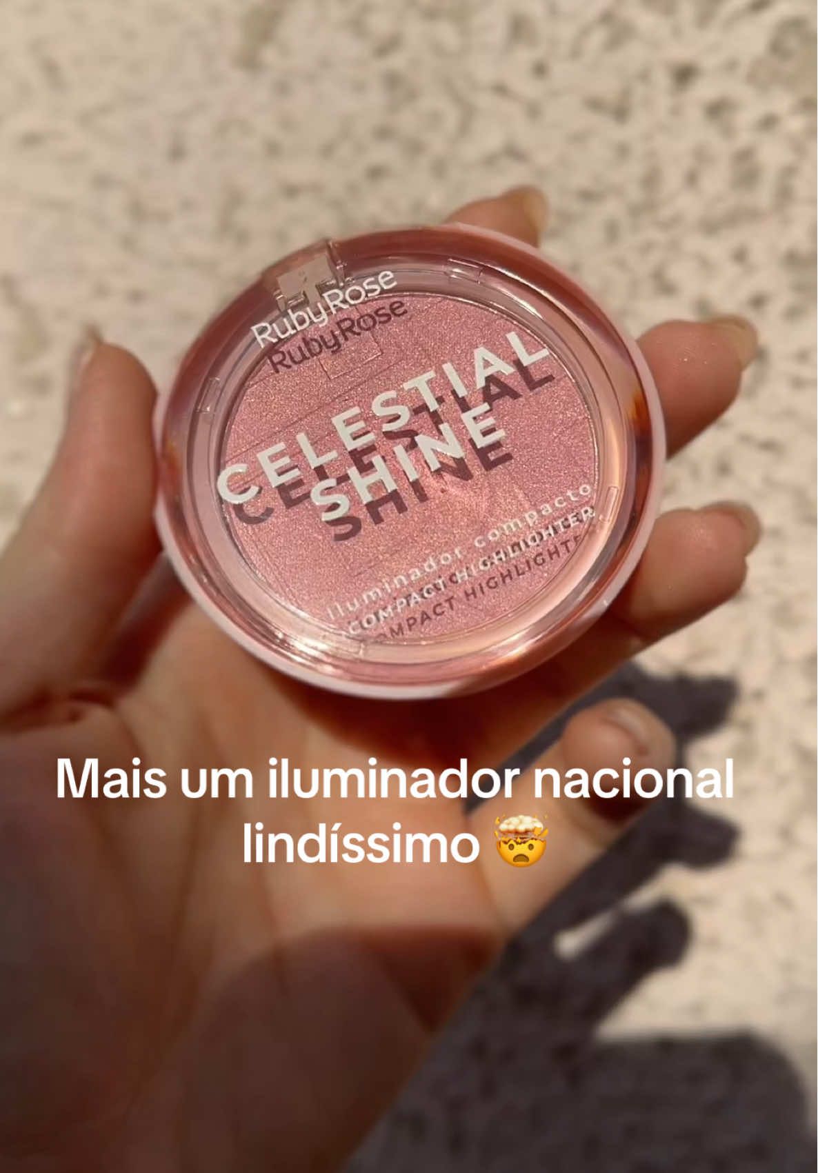 To chocada  . #fyp #foryou #iluminador #rubyrose #rubyrosemakeup #nacional #maquiagemnacional #dicas #dicasdebeleza 