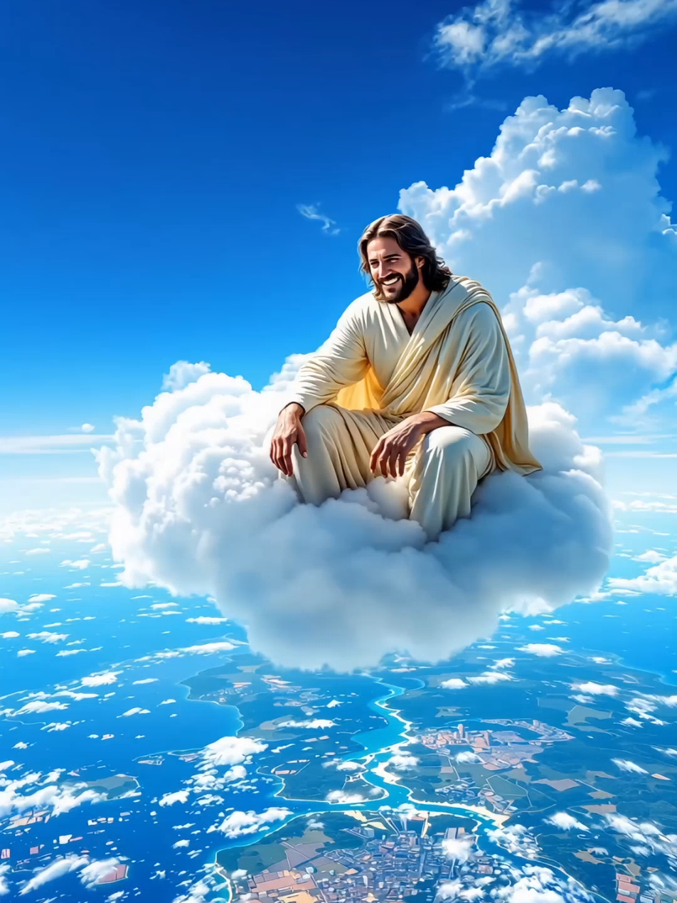 Jesus ist King #jesus #viral #clouds #world #earth #sky #flying #holy #jesusisking #amen #explore #reels #trendingvideo #foryou #fyp #fy 