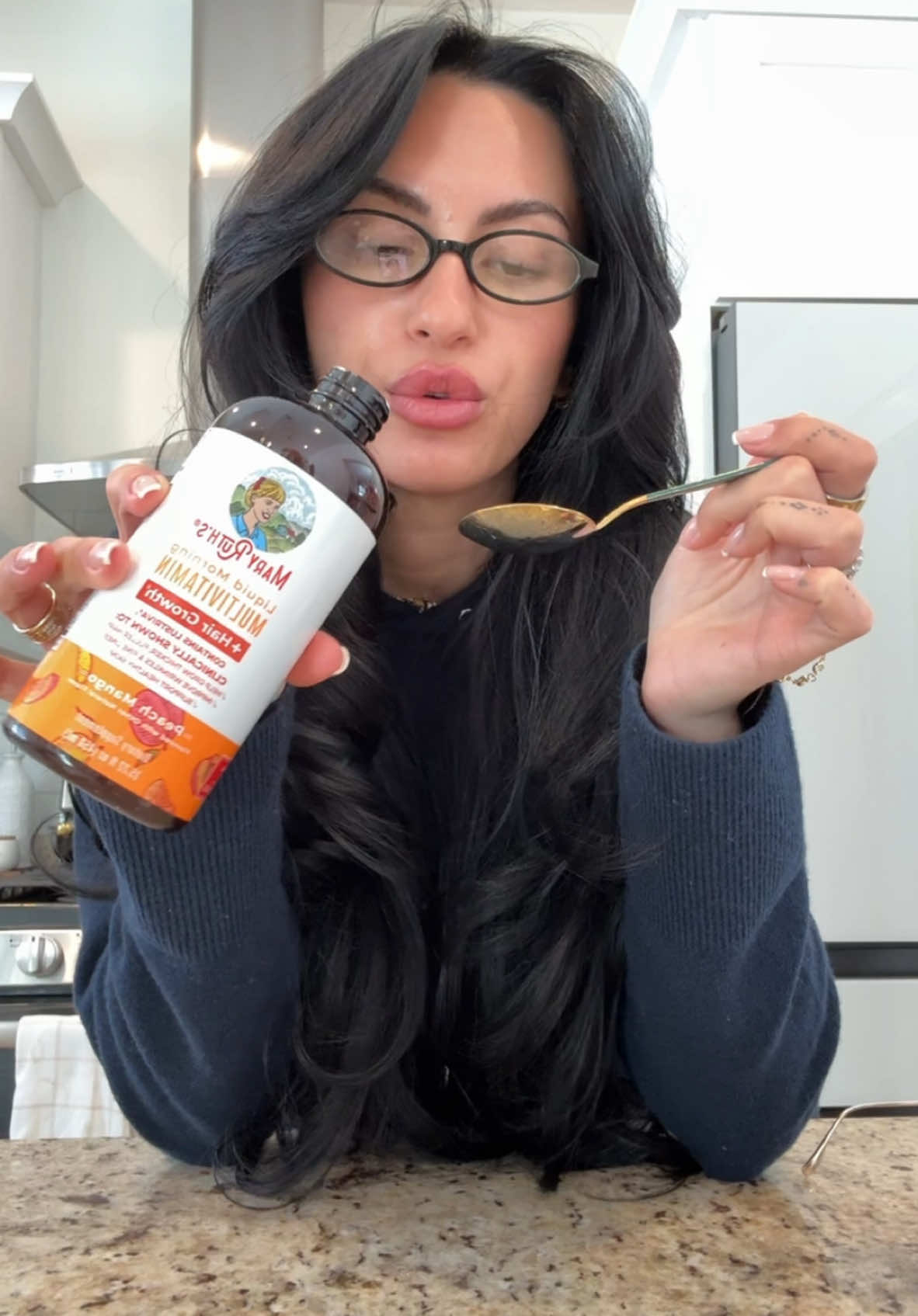 I miss my supplements so much when I travel 🤭💊 #maryruthspartner 