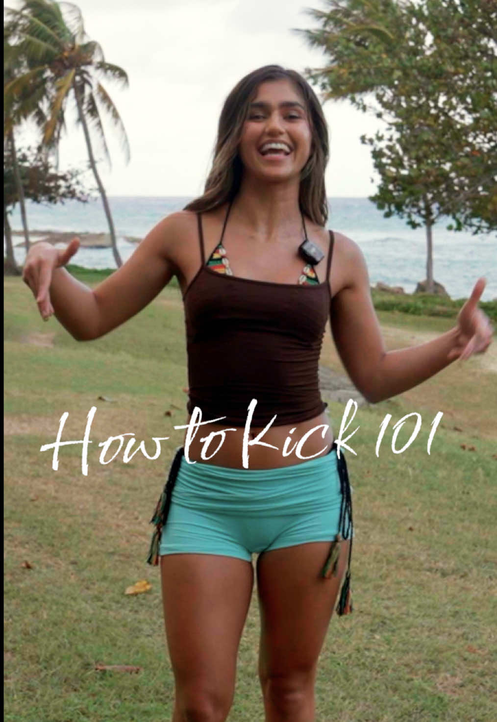 13x world champion @rayna vallandingham shows us how to land a #TornadoKick .... and maybe a role in #CobraKai 😉🥋   #SISwimsuit #Rookie #RaynaValladingham  #Sport101 #MartialArts 