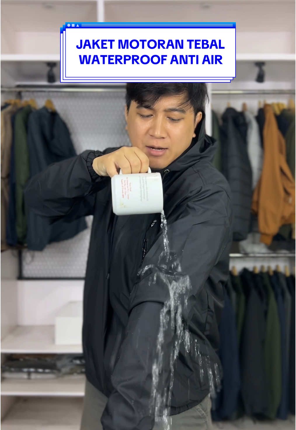 JAKET MOTORAN TEBAL SUDAH WATERPROOF ANTI AIR DAN WINDBREAKER ANTI ANGIN #WIBGAJIAN #BELILOKAL #mudik #jaketmotor #jaketmotoran #jaketantiair #jaketwaterproof #jaketmotoranpremium #jaketwindbreaker #jaketantiangin #jaketoutdoor #jaketmudik 