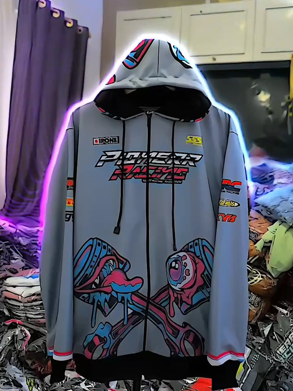 JAKET RACING PIONER TERBARU 🤩  Cocok banget buat jaket sunmori atau jaket balap🤗 #jaket #pioner #pioneer #jaketracing #jaketsunmori #outfit #outfitideas #2รูปตึงๆ 