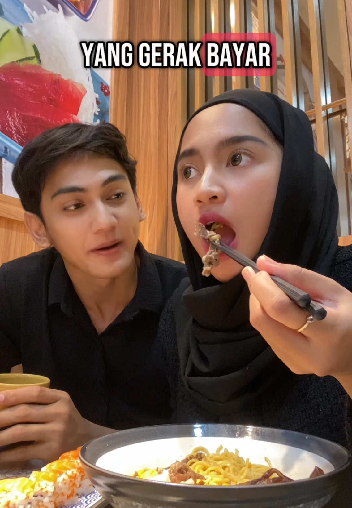 Yang gerak, SAYANG !! 💘 @Vicky Kalea 