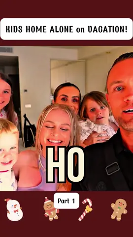 Part 1 KIDS HOME ALONE on VACATION!  #FizzFam #FamilyFizz #sisters #babydraco #Karma #Sienna #Koa #fyp