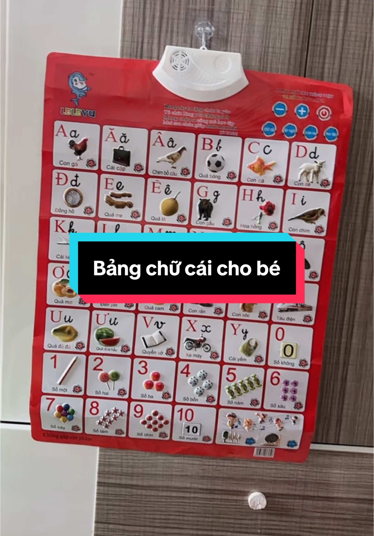 Bảng Chữ Cái Và Chữ Số Treo Tường Thông Minh Biết Nói Cho Bé.Đồ Chơi Giáo Dục Trí Tuệ Bé ##hoctap##tritue##beyeu##mevabe