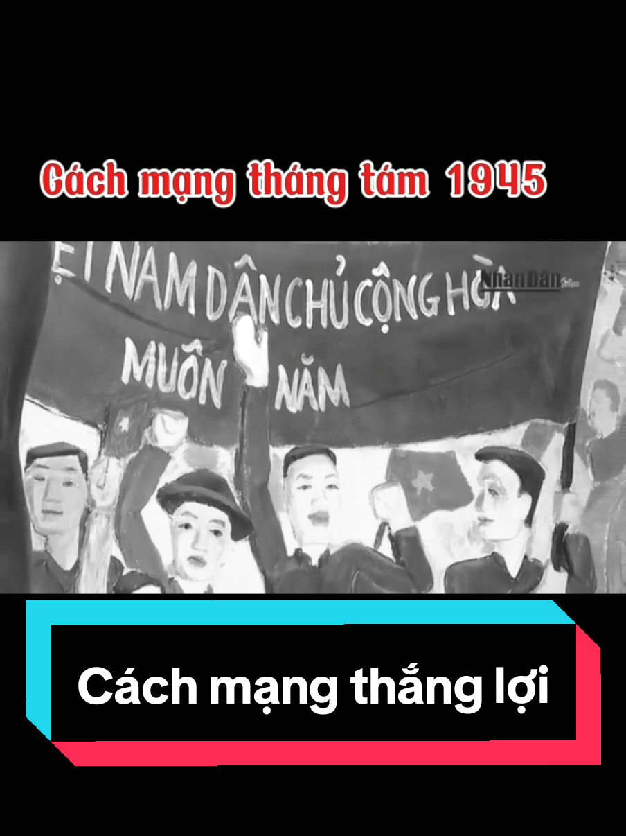Cách mạng tháng tám 1945 thắng lợi!#yeuvietnam #lichsu #quandoinhandanvietnam #lichsuvietnam #hochiminhcity 