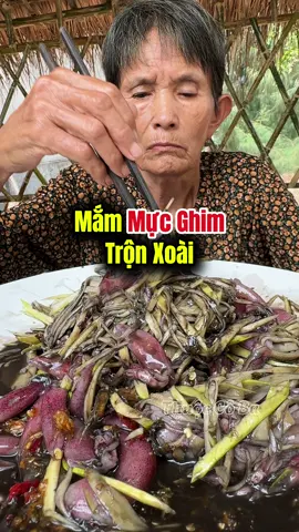 Mắm mực ghim nguyên chất ĐẶC SẢN BÌNH ĐỊNH#thuoccoba #mukbang #ancungtiktok 