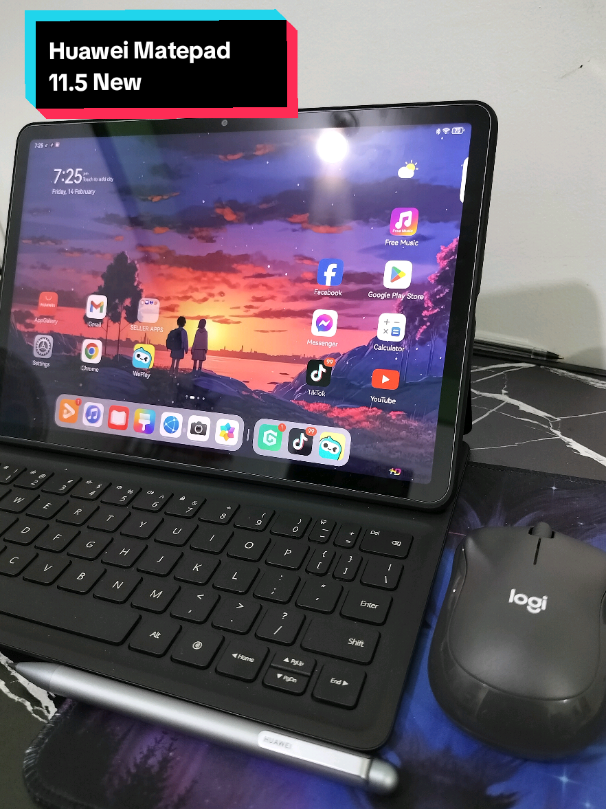 Huawei Matepad 11.5 New  May Keyboard, Mouse ❤️ PC Level May WPS Office Ang Linaw pa ng Camera!! Click My Yellow Basket 😙 #huawei #huaweimatepad #huaweimatepad11.5 #huaweitablet #matepad