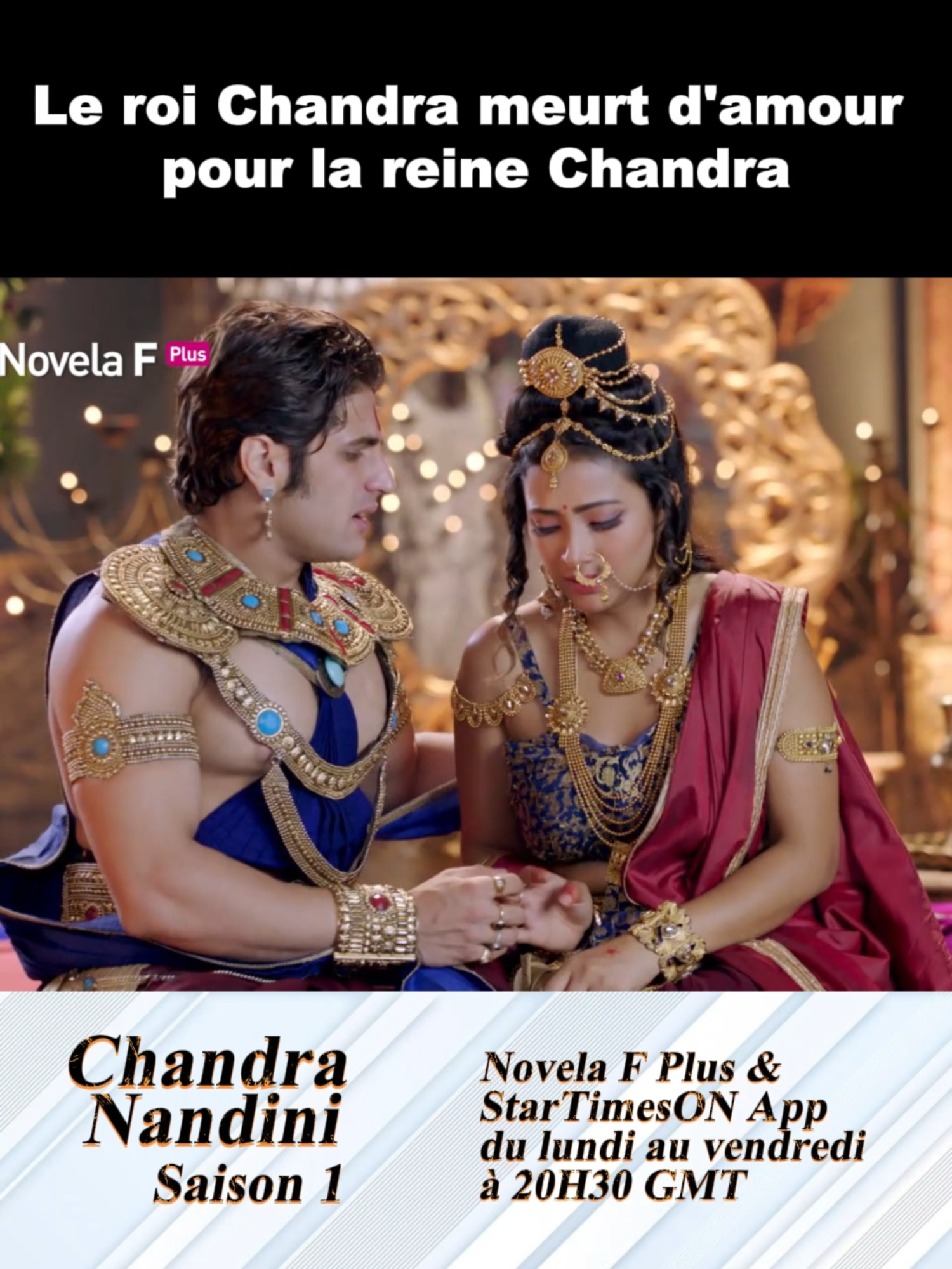 Chandra Nandini EP 207 - Partie 1   Ne manquez pas votre série sur Novela F Plus (DTH-615/ DTT-64) à 20h30 et également disponible sur l’Application #StartimesON téléchargeable sur https://app.adjust.com/bsjbp96.  N’oubliez pas de vous abonner sur notre compte pour ne rien manquer. #StarTimes #StarTimesGN #startimesguinée #décodeurtv #Tiktokgn #guineenne224🇬🇳 #Zeemagic #Bollywood #chandranandini