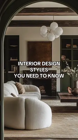 The key interior styles that will have you dreaming ☁️ #interiordesigner #designtok #interiordesign #interiorstyle #decorinspo #interiortrends #artdeco #maximalism #midcenturymodern #minimalism #mediterranean 