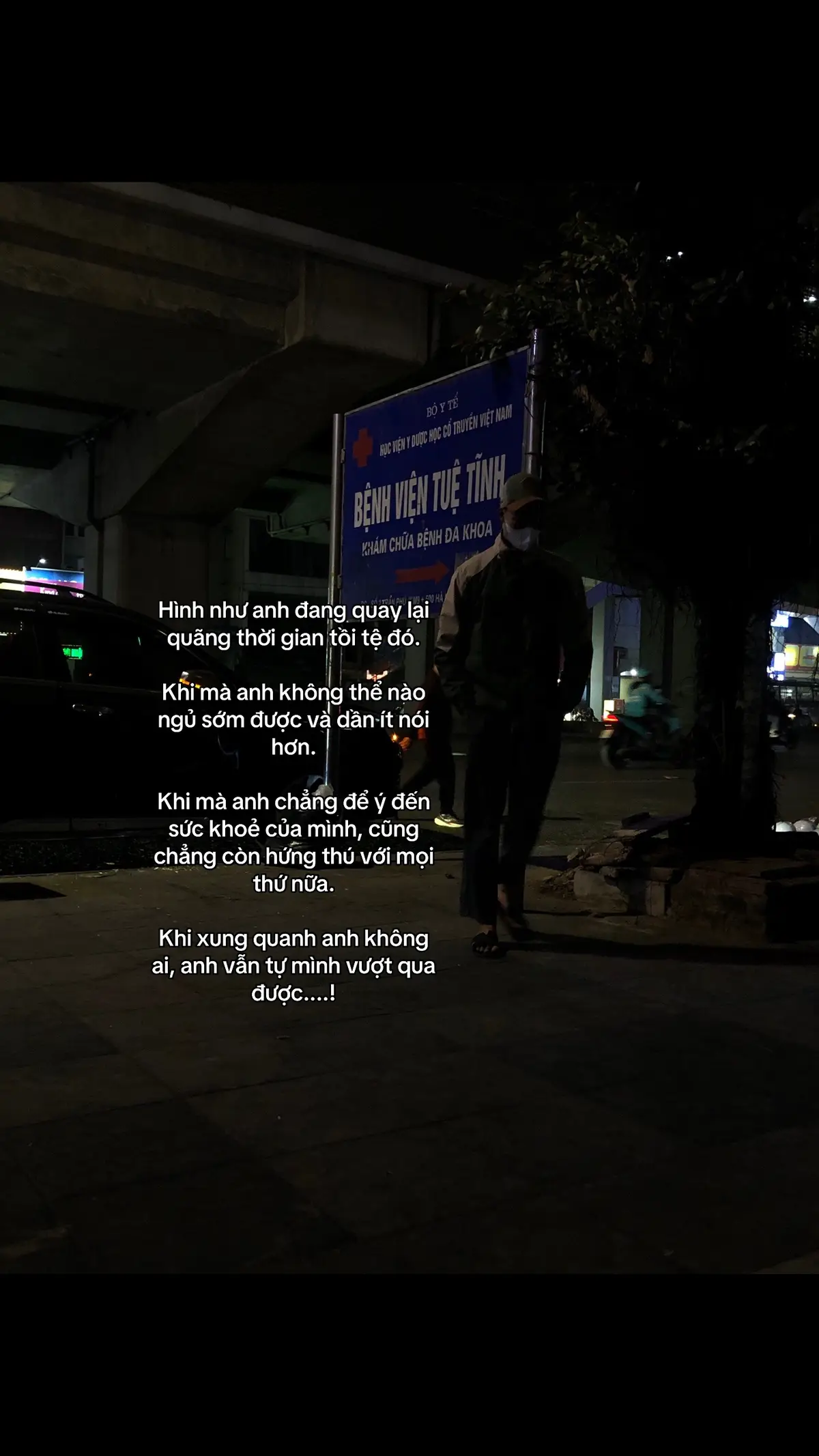 Anh vẫn phải tự mình vượt qua.#story #xuhuong #tinhyeu #hungcute 