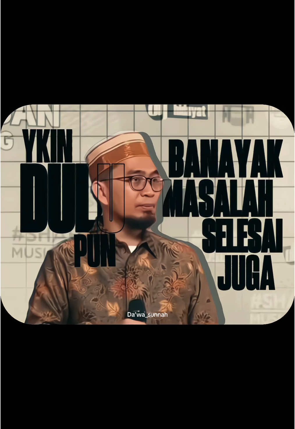 -ust adi hidayat-حفظه الله تعالى  #pengingat Ustadz Adi hidayat mengatakan bahwa jika kita pada kondisi hidup serba sulit, bahkan tidak bisa untuk ikhtiar atau berusaha untu keluar dari kesulitan, maka sebaiknya kita sandarkan permasalahan ini kepada Allah SWT. 