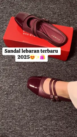 Sandal mules terbaru 2025,chekout dari sekarang🫶🛍️#sandallebaran2025 #bestseller #lebaranberkah #fypdoooong #