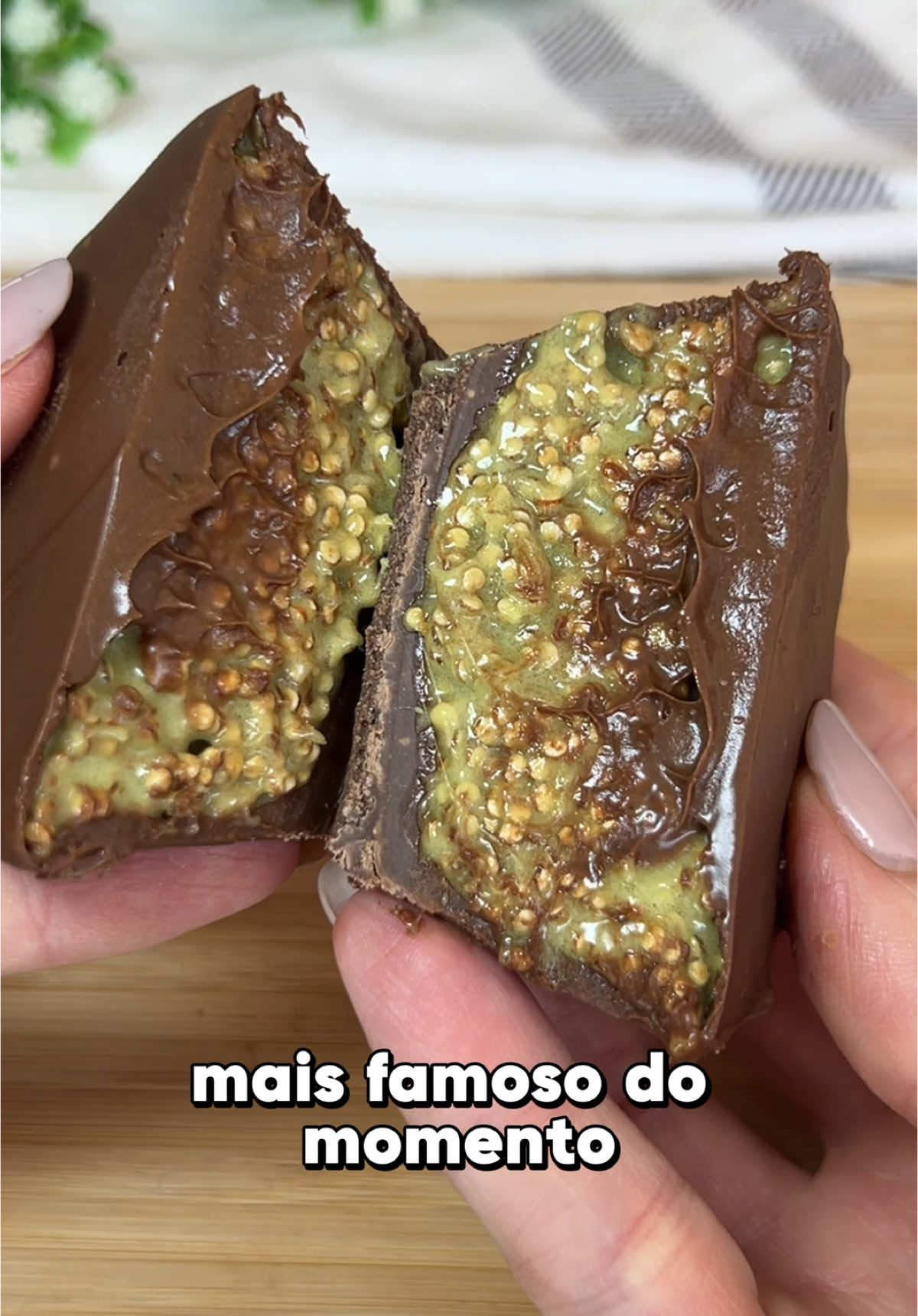 #chocolatedubai #dubai #chocolate #receita #doce #dieta #fit #docefit 