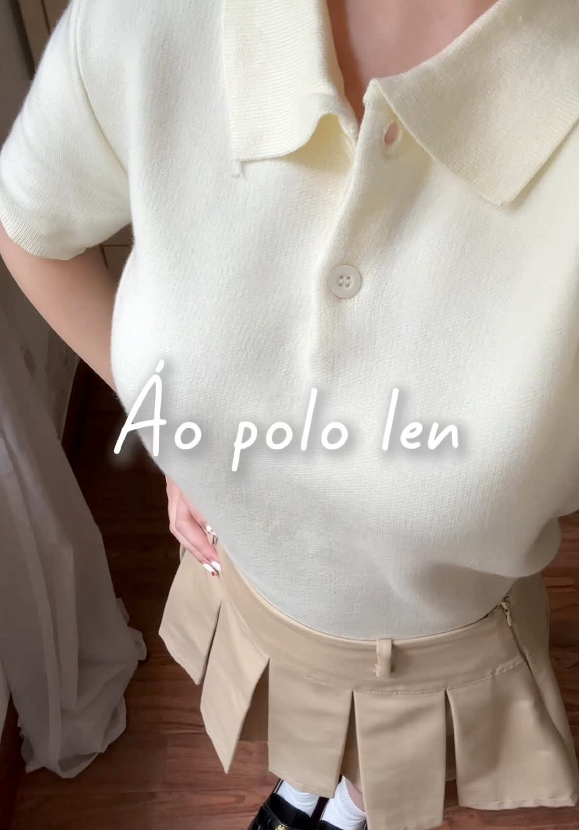 ✨Áo polo len dày dặn siêu chất lượng mà giá rẻ bất ngờ lun #emsocday #aopolonu #aopololen #polo 