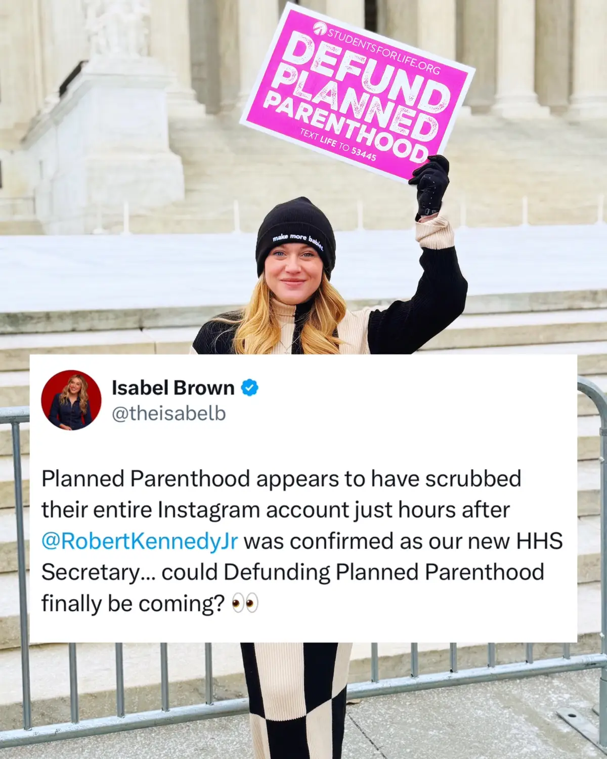 For our daughters, and every generation of women to come after them, it’s time for us to speak up. 🗣️