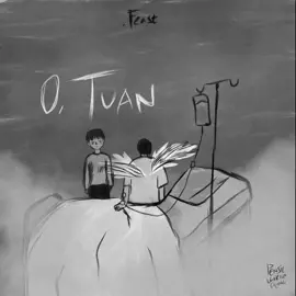 Berjanji kuikhlaskan dengan rela Namun jangan hari ini.. #otuan #feast  . . . . . ..#feastotuan #ffeast #feast #music #artwork #pensilwarnagilang #membangundanmenghancurkan #hindia #fyp #illustration #fypmusic #kelelawarfeast #otuan 