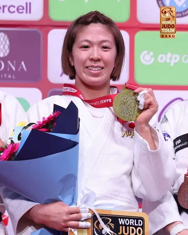 Japan finish the day with another gold and silver! Tamaoki defeats Takano  🇯🇵🥇 Follow all the action on JudoTV.com 💻 #JudoBaku #Baku #Azerbaijan #WJT #Judo #Sport #RoadToLA2028 