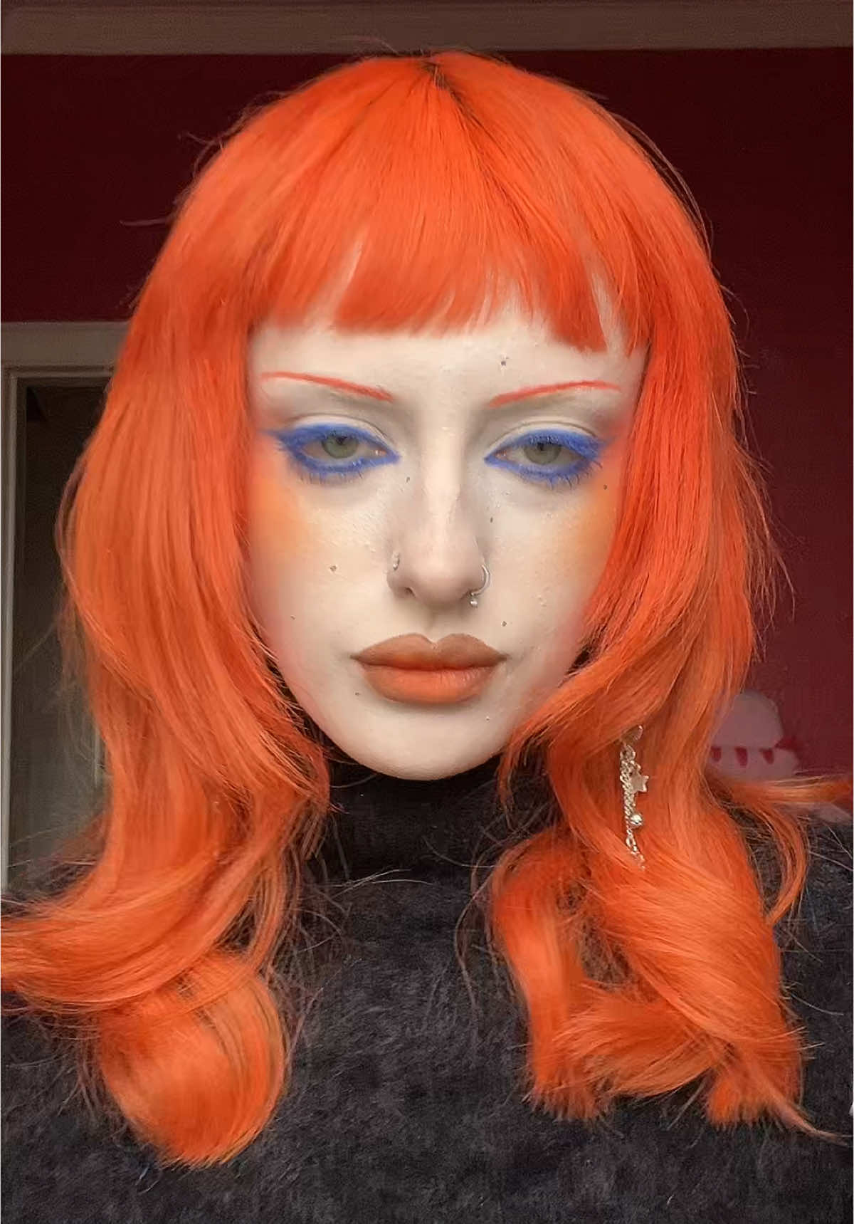 Wearable clown makeup, also happy Valentine’s Day…(clown makeup is fitting) #makeup #makeuptutorial #clownmakeup 