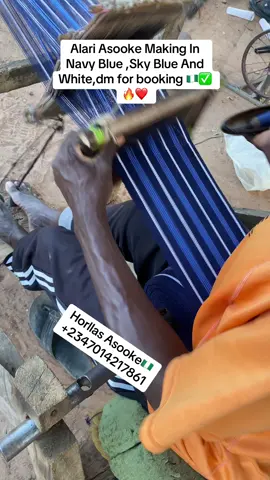 Alari Asooke Making In Navy Blue ,Sky Blue And White,dm for booking 🇳🇬✅🔥❤️ 👌👌 FOR BOOKING ☎️+2347014217861 #horlllas20 #asookevendor#asookevogue#asookeinspiration#asookeinlagos#asookeinibadan#asookecaps#asoebi#engagement#engagementasooke#explorepage#traditionalyorubawedding#owanbe#fabriclovers#explore#madeinnigeria#horllas_fashion_design #traditionalwedding #asookeamerica #weddingunitedstates #weddingafrica #weddingnigerian #asookenewyork #asokeworldwide #asoebispecial #asookelondon #viral  #weddingtiktok  #vintageasooke #london🇬🇧 