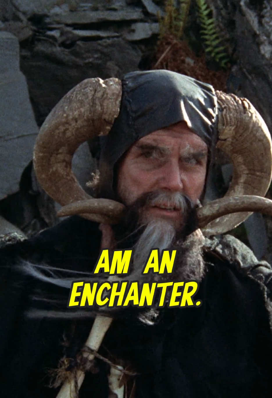 Tall, mysterious and handsome: Could Tim the Enchanter be your Valentine this year? #MontyPython #comedy #valentines #ValentinesDay #johncleese #grahamchapman #holygrail #fyp