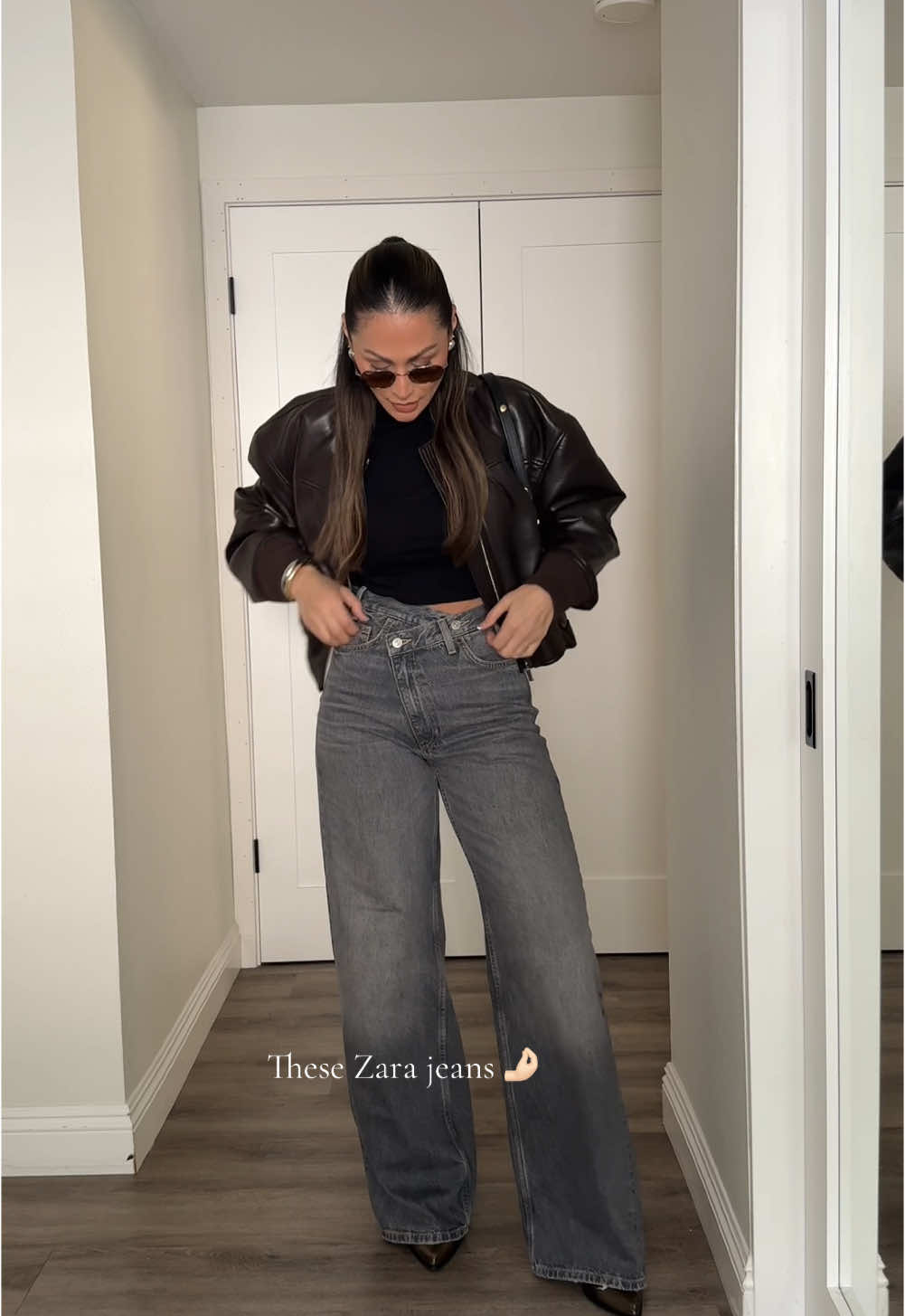 These Zara jeans!!!🤌🏻🤌🏻🤌🏻🤌🏻 Linked on my LTK babes🥰 @ZARA  #zara #zarahaul #zarajeans #zaraoutfit #casual #style #styletips #casual #casualoutfits 