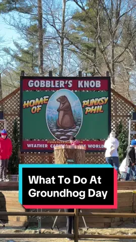 Groundhog Day is more than just the one event - make a whole weekend of it if you’re headed to Gobbler’s Knob! #GroundhogDay #GroundhogsDay #GobblersKnob #punxsutawneyphil #punxsutawney #visitpa 