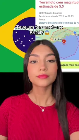 teve terremoto no Brasil? 😱🚨 #terremoto #saopaulo #riodejaneiro #curiosidades #fyp #alerta 