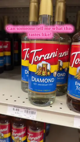 What does a Diamond taste like?💎🩷#creatorsearchinsights #diamondtoranisyrup #diamonsyrup #drinks #coffee #energydrinks #torani #diamond 
