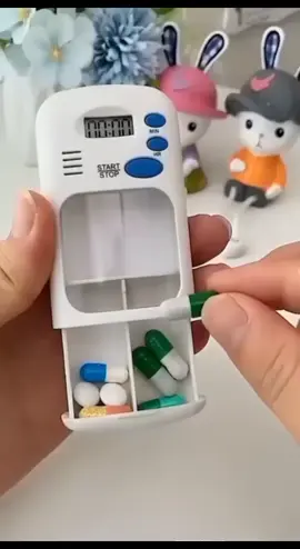 #Intelligent Mini #Pill #Organizer #Electronic #Storage #Box #Medication #Reminder #Packaging #Visiable #Timed Medicine Box #Travel #البلباع 