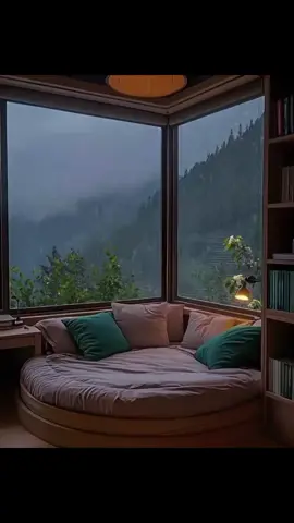 cutrooms raindrops peaceful sound cozy room relaxation #cuteroom #peacfulplace #rainyday #cabinlife #foryouu #fyt 