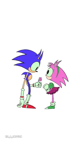 HAPPY VALENTINES DAY!  Something quick before the the day ends :) . . . #sonic #rewritesonic #sonicexe #amyrose #ValentinesDay #shadowthehedgehog #animation #art #fyp #art #sonamy 