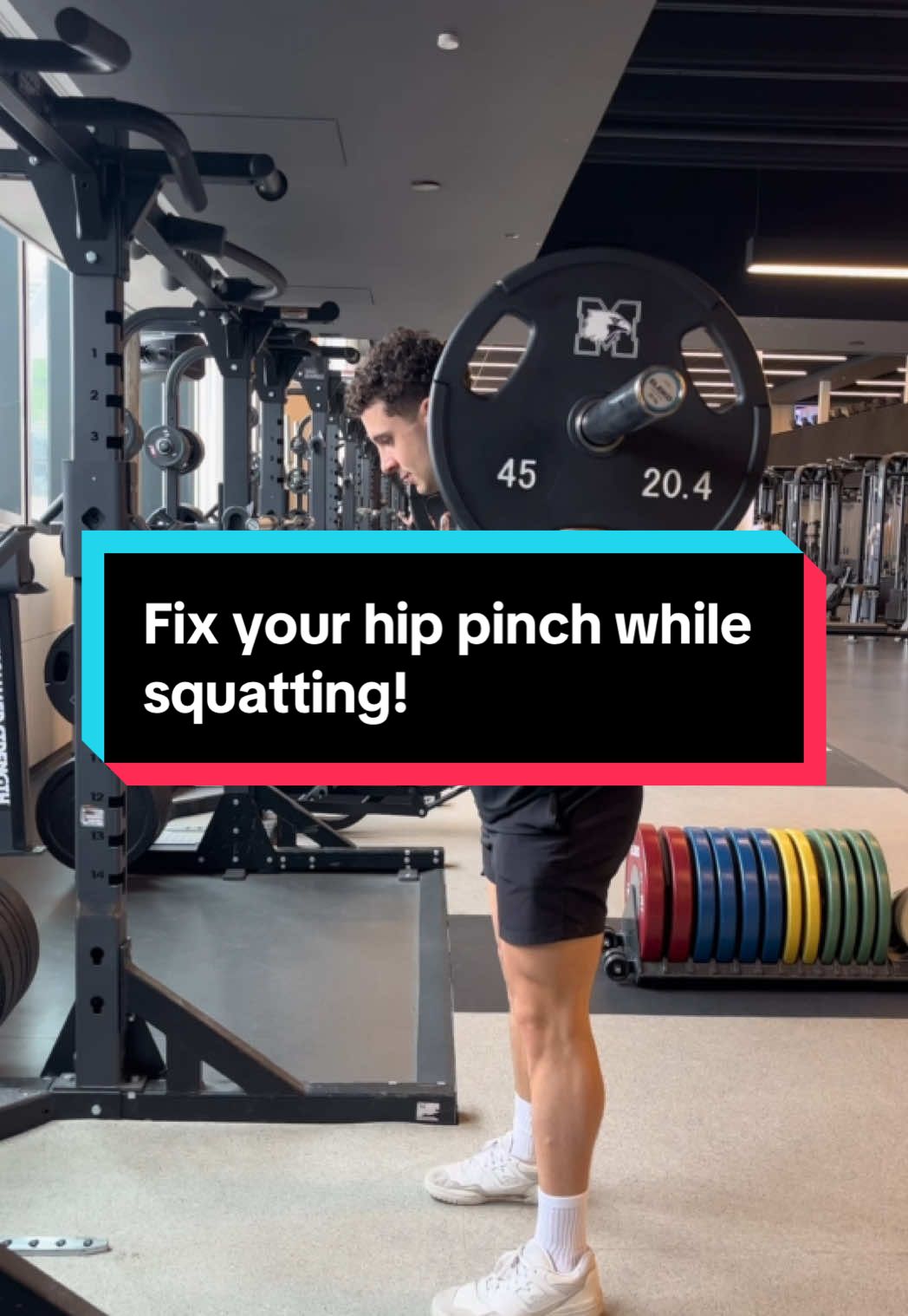 Suffering from pain at the front of the hip when squatting? Watch this video to learn 4 SIMPLE exercises you can do to help prevent that #hippain #hippainrelief #hippainexercises #hips #squattingpain #rehab #exercise #physiotherapy #physicaltherapy #physio #physiostudent #fyp #viral #foryoupage