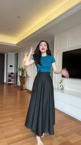 K ai nghĩ ra là váy chống nắng mà còn xinh được ntn luôn á #thaonghiemtuc 