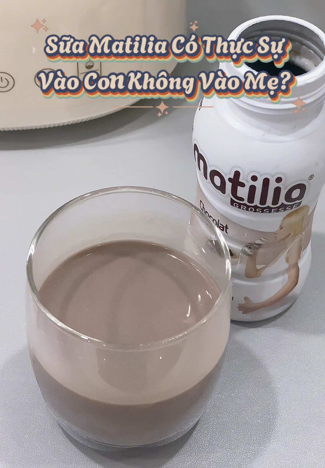 Có mom nào đang uống sữa bầu Matilia này không ạ? Rì viu kết quả mình biết với ạ🥹 Mấy tuần cuối mình mới bắt đầu uống.. #kenhmebau #thaikikhoemanh #suabaumatilia #landaulamme #mybaby 🐍