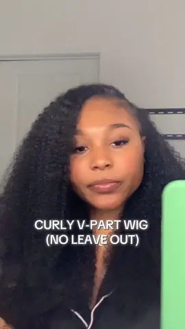 #creatorsearchinsights V-Part curly wig with no leave out!