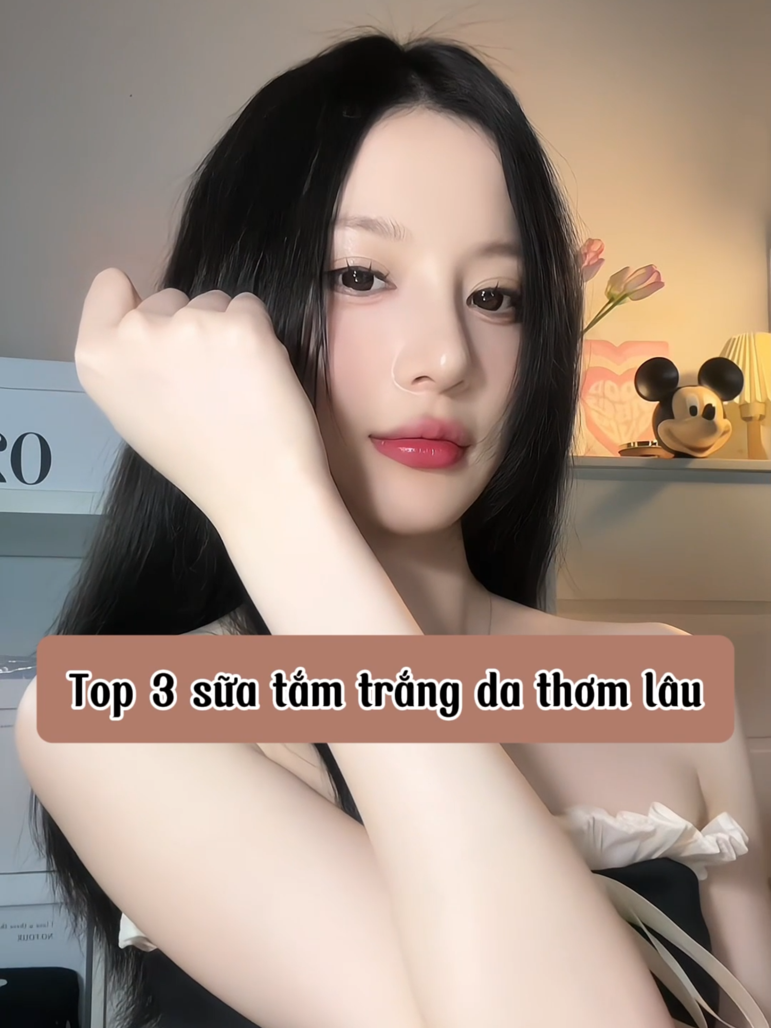 Top 3 sữa tắm trắng da thơm lâu đỉnh chóp #trangda #duongtrangda #duongda #combosuatam #niacinamide #fivegrains #suatam