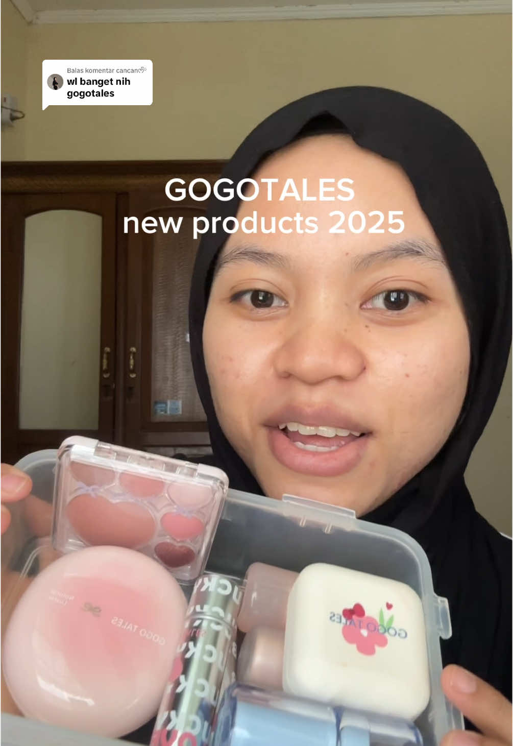 Membalas @cancanᰔᩚᵕ̈ one brand makeup pake produk terbarunya gogotales di tahun 2025, selalu gemes deh produknya 🤏💗 #gogotales2025 #makeup #makeuplook 