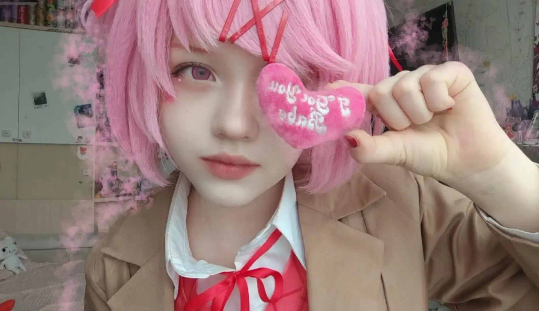 #dokidokilitertureclub #cosplay #natsuki #14февраля 