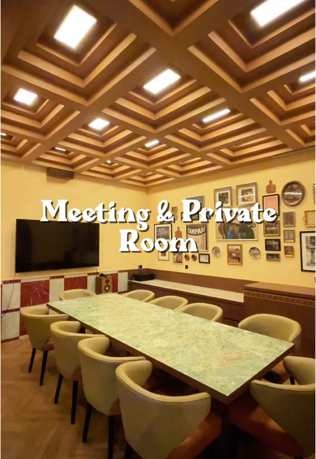 Looking for the perfect space to host your next private meeting or exclusive gathering? Our Private Meeting Room is designed to combine functionality with comfort, ensuring every moment is both productive and enjoyable. Here’s what makes it stand out: ✔️ Capacity for up to 12 people  ✔️ Smart TV  ✔️ High-Quality Sound System  ✔️ A Comfortable and Stylish Atmosphere ✨ Whether it’s business or leisure, elevate your experience with us! Reserve your private room today. Our locations: 📍The Energy Building, SCBD 📍Cilandak Town Square 𝘾𝙖𝙛𝙛𝙚 𝙏𝙪𝙩𝙩𝙞 - 𝘿𝙚𝙡𝙞𝙘𝙞𝙤𝙪𝙨 𝙄𝙩𝙖𝙡𝙞𝙖𝙣 𝙁𝙡𝙖𝙫𝙤𝙧𝙨, 𝙈𝙖𝙙𝙚 𝙬𝙞𝙩𝙝 𝙇𝙤𝙫𝙚 – 𝙉𝙤 𝙋𝙤𝙧𝙠, 𝙉𝙤 𝙇𝙖𝙧𝙙. #CaffeTutti #CITOS #SCBD #FoodieHeaven #Meetingroom #Yum #Jakarta #foodies #jakartafoodies #JKTGo #JKTSpot #jktinfo #jktfoodbang #jktfoodies #jktfooddestination 