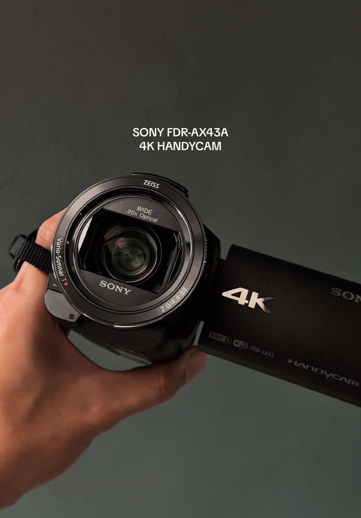Handycam mode activated—because the vibe just hits different 🎥 #tiktokph #handycam #sonyfdrax43a #sony 
