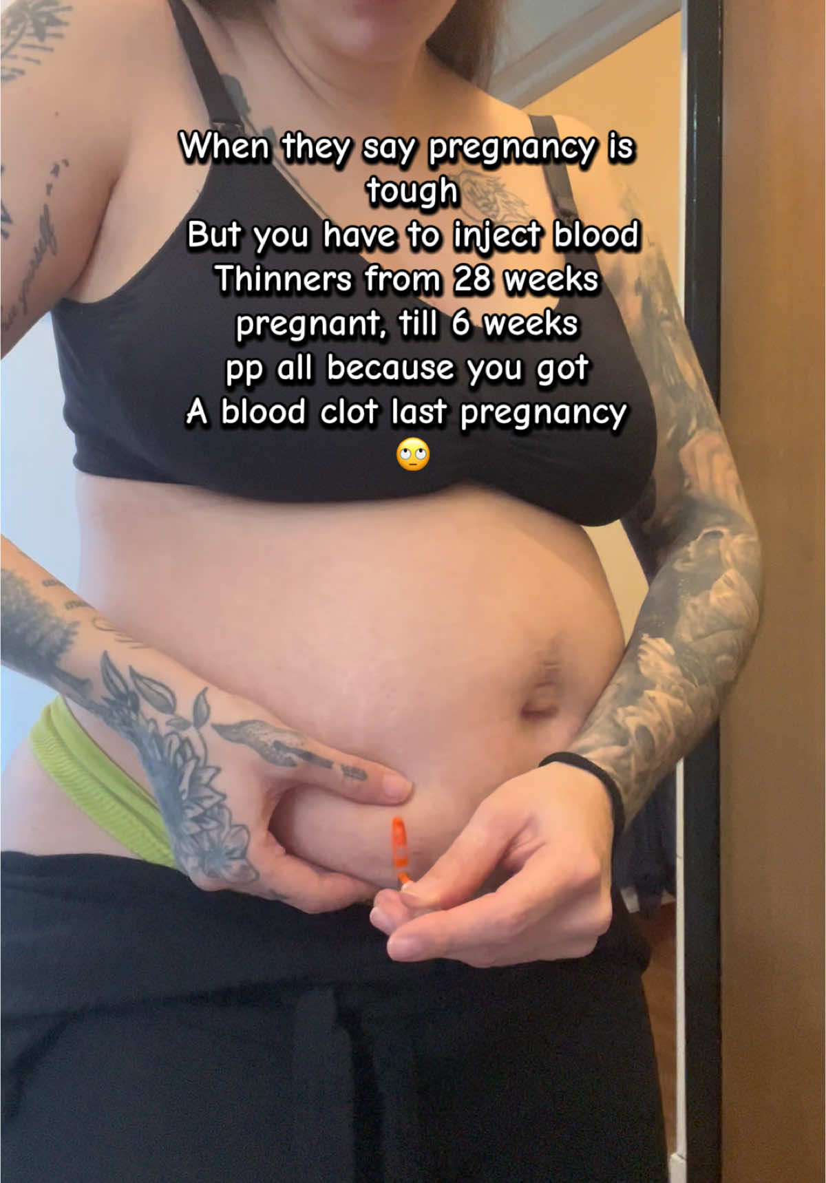 All fun and games ✌️ #pregnancy #medical #yolo 