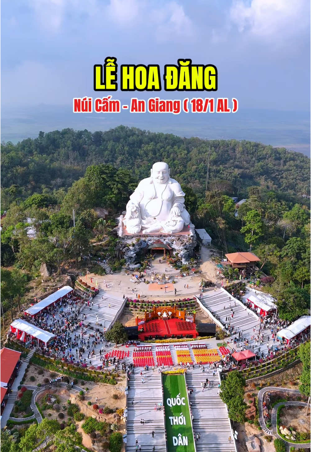 Lễ hội hoa đăng tại Núi Cấm - An Giang ( 18/1 AL ) ngay lúc này #nuicamangiang #angiang #reviewangiang #angiangbietgirewviewnay #67angiang 