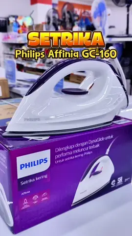 Rekomendasi Setrika Bagus & Awet Dari Philips Affinia GC-160 #philips #setrikaphilips #setrika #setrikaviral #belilokal #cuantanpabatas #wibgajian #paydaysale 