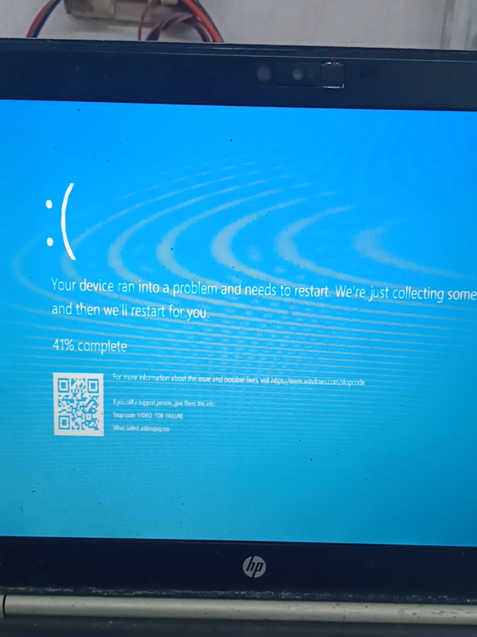Your device run into a problem and needs to restart - blue screen error #blueerror #error #bios #in #Your #device #ran #into #a #problem #and #needs #to #restart - #blue #screen #error #computer #laptopteardown #hplaptop #laptop #displayproblem #hpproduct #repair #displaysolution #hpcomputer #solution #bios #biosreset #bioshock #trending #trend #trend #trendingshorts 